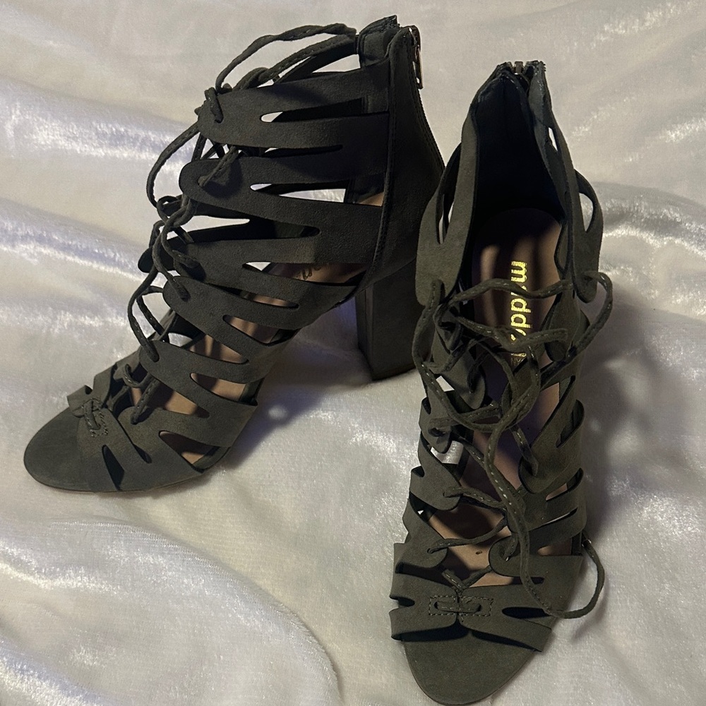 Madden Girl Olive Strappy Heels